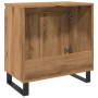 Armario de baño madera de ingeniería roble artisan 58x33x60 cm von , Badezimmermöbel - Ref: Foro24-857221, Preis: 71,60 €, Ra...