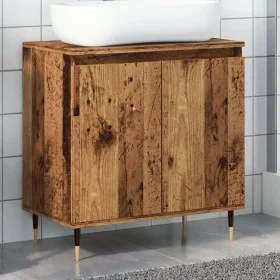 Armario de baño madera de ingeniería envejecida 58x33x60 cm von , Badezimmermöbel - Ref: Foro24-857214, Preis: 51,63 €, Rabat...