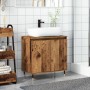 Armario de baño madera de ingeniería envejecida 58x33x60 cm by , Bathroom furniture - Ref: Foro24-857214, Price: 53,19 €, Dis...