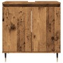 Armario de baño madera de ingeniería envejecida 58x33x60 cm by , Bathroom furniture - Ref: Foro24-857214, Price: 53,19 €, Dis...