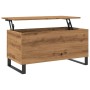 Mesa de centro madera de ingeniería roble artisan 90x44,5x45 cm by , Coffee table - Ref: Foro24-857443, Price: 94,63 €, Disco...