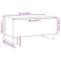 Mesa de centro madera de ingeniería roble artisan 90x44,5x45 cm von , Couchtisch - Ref: Foro24-857443, Preis: 93,18 €, Rabatt: %