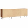 Mueble de TV madera de ingeniería envejecida 150x30x50 cm von , TV-Möbel - Ref: Foro24-857326, Preis: 97,63 €, Rabatt: %