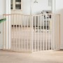Puerta para perros plegable 2 paneles madera de álamo 160 cm von , Hundehütten und Zäune - Ref: Foro24-352210, Preis: 42,56 €...