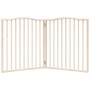 Puerta para perros plegable 2 paneles madera de álamo 160 cm von , Hundehütten und Zäune - Ref: Foro24-352210, Preis: 42,56 €...