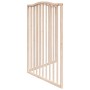 Puerta para perros plegable 2 paneles madera de álamo 160 cm von , Hundehütten und Zäune - Ref: Foro24-352210, Preis: 42,56 €...