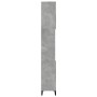Armario de baño madera contrachapada gris hormigón 30x30x190 cm by , bathroom vanities - Ref: Foro24-857104, Price: 69,99 €, ...