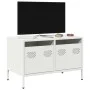 Mueble para TV acero laminado en frío blanco 68x39x43,5 cm de , Muebles TV - Ref: Foro24-851237, Precio: 68,89 €, Descuento: %