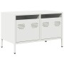 Mueble para TV acero laminado en frío blanco 68x39x43,5 cm von , TV-Möbel - Ref: Foro24-851237, Preis: 69,53 €, Rabatt: %