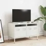 Mueble para TV acero laminado en frío blanco 68x39x43,5 cm de , Muebles TV - Ref: Foro24-851237, Precio: 68,89 €, Descuento: %