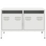 Mueble para TV acero laminado en frío blanco 68x39x43,5 cm von , TV-Möbel - Ref: Foro24-851237, Preis: 69,53 €, Rabatt: %