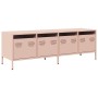 Mueble para TV acero laminado en frío rosa 135x39x43,5 cm von , TV-Möbel - Ref: Foro24-851305, Preis: 115,52 €, Rabatt: %