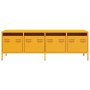 Mueble para TV acero laminado en frío amarillo 135x39x43,5 cm von , TV-Möbel - Ref: Foro24-851307, Preis: 115,60 €, Rabatt: %