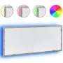 Espejo de baño LED madera ingeniería gris Sonoma 100x8,5x37 cm by , bathroom vanities - Ref: Foro24-856273, Price: 65,13 €, D...