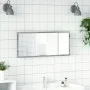 Espejo de baño LED madera ingeniería gris Sonoma 100x8,5x37 cm by , bathroom vanities - Ref: Foro24-856273, Price: 65,13 €, D...