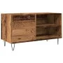 Furniture for records made of aged engineered wood, 84.5x38x48 cm by , Closets and storage - Ref: Foro24-857242, Price: 72,66...