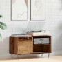 Furniture for records made of aged engineered wood, 84.5x38x48 cm by , Closets and storage - Ref: Foro24-857242, Price: 73,97...