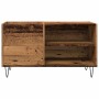 Furniture for records made of aged engineered wood, 84.5x38x48 cm by , Closets and storage - Ref: Foro24-857242, Price: 73,97...