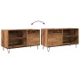 Furniture for records made of aged engineered wood, 84.5x38x48 cm by , Closets and storage - Ref: Foro24-857242, Price: 73,97...