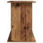 Soporte para acuario madera ingeniería envejecida 121x41x58 cm by , Aquarium supports - Ref: Foro24-857282, Price: 122,88 €, ...