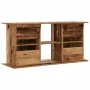 Soporte para acuario madera ingeniería envejecida 121x41x58 cm de , Soportes para acuarios - Ref: Foro24-857282, Precio: 121,...