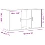 Soporte para acuario madera ingeniería envejecida 121x41x58 cm by , Aquarium supports - Ref: Foro24-857282, Price: 122,88 €, ...