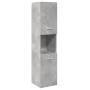 Badezimmermöbel-Set 4-teilig aus grauem Beton-Sperrholz von , Badezimmermöbel - Ref: Foro24-3324886, Preis: 269,58 €, Rabatt: %