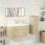 4-teiliges Badezimmermöbelset aus Eichen-Sonoma-Sperrholz. von , Badezimmermöbel - Ref: Foro24-3325009, Preis: 266,61 €, Raba...