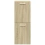 4-piece bathroom furniture set in Sonoma oak plywood by , Bathroom furniture - Ref: Foro24-3325009, Price: 266,61 €, Discount: %
