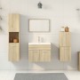 Badezimmermöbel-Set 5-teilig aus Eichenholzoptik in Sonoma-Eiche. von , Badezimmermöbel - Ref: Foro24-3325002, Preis: 249,27 ...