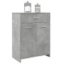 Badezimmerschrank aus grauem Beton-Sperrholz, 60x33x80 cm. von , Badezimmermöbel - Ref: Foro24-856286, Preis: 64,49 €, Rabatt: %
