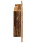 Engineered wood aged mirror LED cabinet 90x12x45 cm by , bathroom vanities - Ref: Foro24-856284, Price: 71,00 €, Discount: %