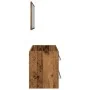 Zweiteiliges Badezimmermöbelset aus gealtertem Holzwerkstoff. von , Badezimmermöbel - Ref: Foro24-856388, Preis: 97,01 €, Rab...