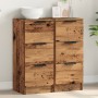 2 units of aged engineered wood display cabinets 30x30x70cm by , Sideboards - Ref: Foro24-856956, Price: 98,63 €, Discount: %