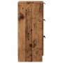 2 units of aged engineered wood display cabinets 30x30x70cm by , Sideboards - Ref: Foro24-856956, Price: 98,63 €, Discount: %