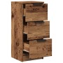 2 units of aged engineered wood display cabinets 30x30x70cm by , Sideboards - Ref: Foro24-856956, Price: 98,63 €, Discount: %