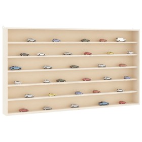 Mueble expositor de pared con 6 estantes 80x8,5x55 cm de , Estantes y estanterías - Ref: Foro24-4017383, Precio: 86,15 €, Des...