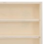 Mueble expositor de pared con 6 estantes 80x8,5x55 cm