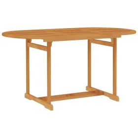 Gartentisch aus massivem Teakholz 150x90x75 cm von vidaXL, Gartentische - Ref: Foro24-315102, Preis: 187,85 €, Rabatt: %
