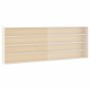 Vitrina de pared con puertas 100x8,5x37 cm