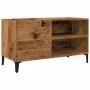Furniture for records made of aged engineered wood, 84.5x38x48 cm by , CD and DVD storage - Ref: Foro24-857165, Price: 65,92 ...