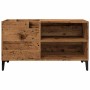 Holzschrank für Schallplatten, antik aussehend, 84,5x38x48 cm. von , CD- und DVD-Speicher - Ref: Foro24-857165, Preis: 66,77 ...