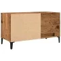 Furniture for records made of aged engineered wood, 84.5x38x48 cm by , CD and DVD storage - Ref: Foro24-857165, Price: 65,92 ...
