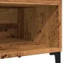 Furniture for records made of aged engineered wood, 84.5x38x48 cm by , CD and DVD storage - Ref: Foro24-857165, Price: 65,92 ...