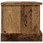 Aufbewahrungsbox aus gealtertem Ingenieurholz, 30x50x28 cm. von , Aufbewahrungskisten - Ref: Foro24-857159, Preis: 45,52 €, R...