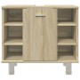 Badezimmerschrank aus Sonoma-Eichenfurnier, 60x32x53,5 cm. von , Badezimmermöbel - Ref: Foro24-856142, Preis: 47,12 €, Rabatt: %