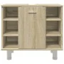 Badezimmerschrank aus Sonoma-Eichenfurnier, 60x32x53,5 cm. von , Badezimmermöbel - Ref: Foro24-856142, Preis: 47,12 €, Rabatt: %