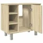 Badezimmerschrank aus Sonoma-Eichenfurnier, 60x32x53,5 cm. von , Badezimmermöbel - Ref: Foro24-856142, Preis: 47,12 €, Rabatt: %