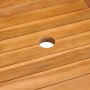 Gartentisch aus massivem Teakholz 150x90x75 cm von vidaXL, Gartentische - Ref: Foro24-315102, Preis: 190,15 €, Rabatt: %