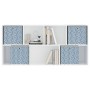 Foldable storage boxes 4 units non-woven fabric blue 32x32x32cm by , Storage baskets - Ref: Foro24-4018983, Price: 25,87 €, D...